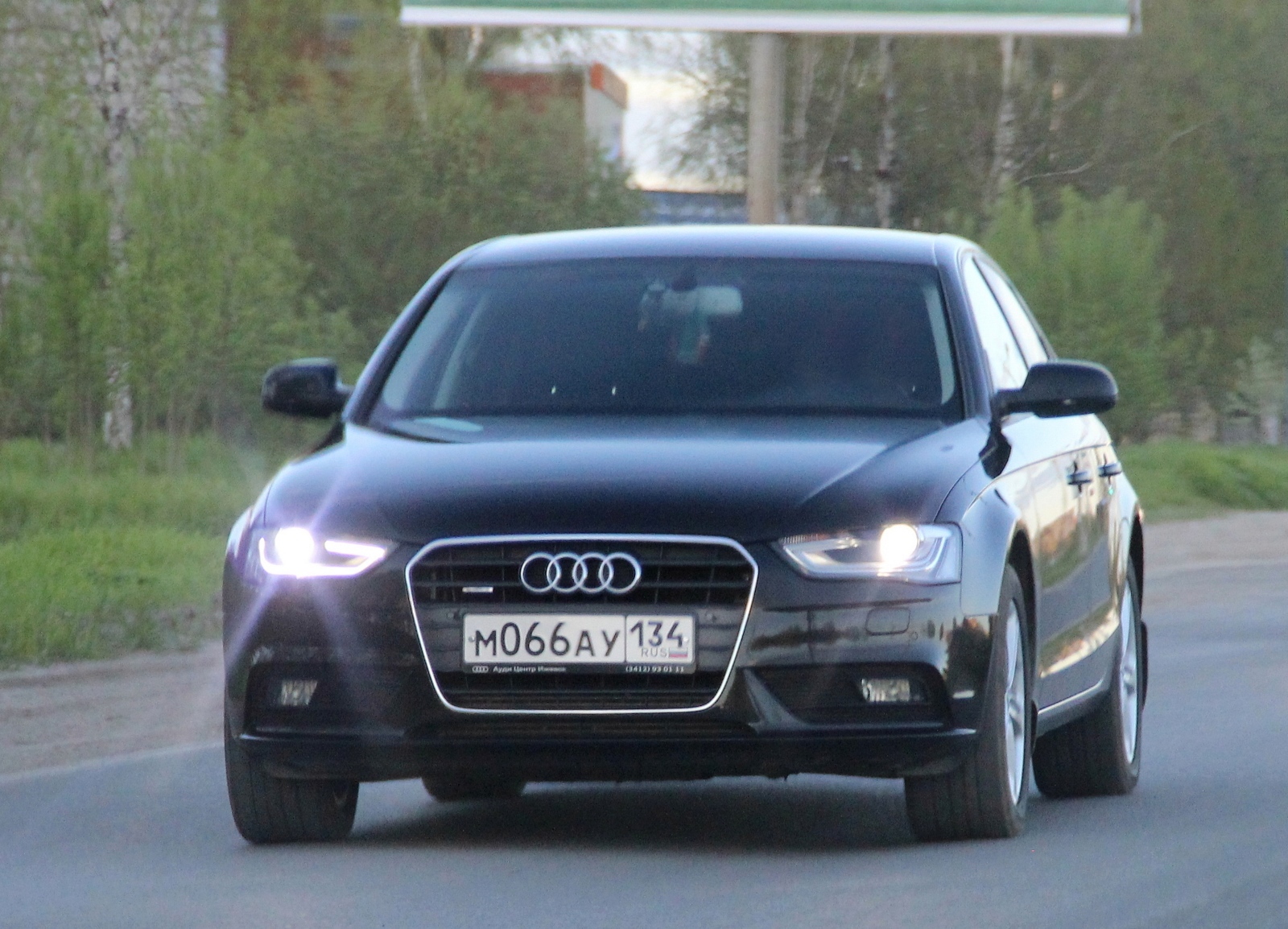 м 066 ау 134, Audi A4 4th gen Sedan (B8/8K2), facelift, 2012–2016