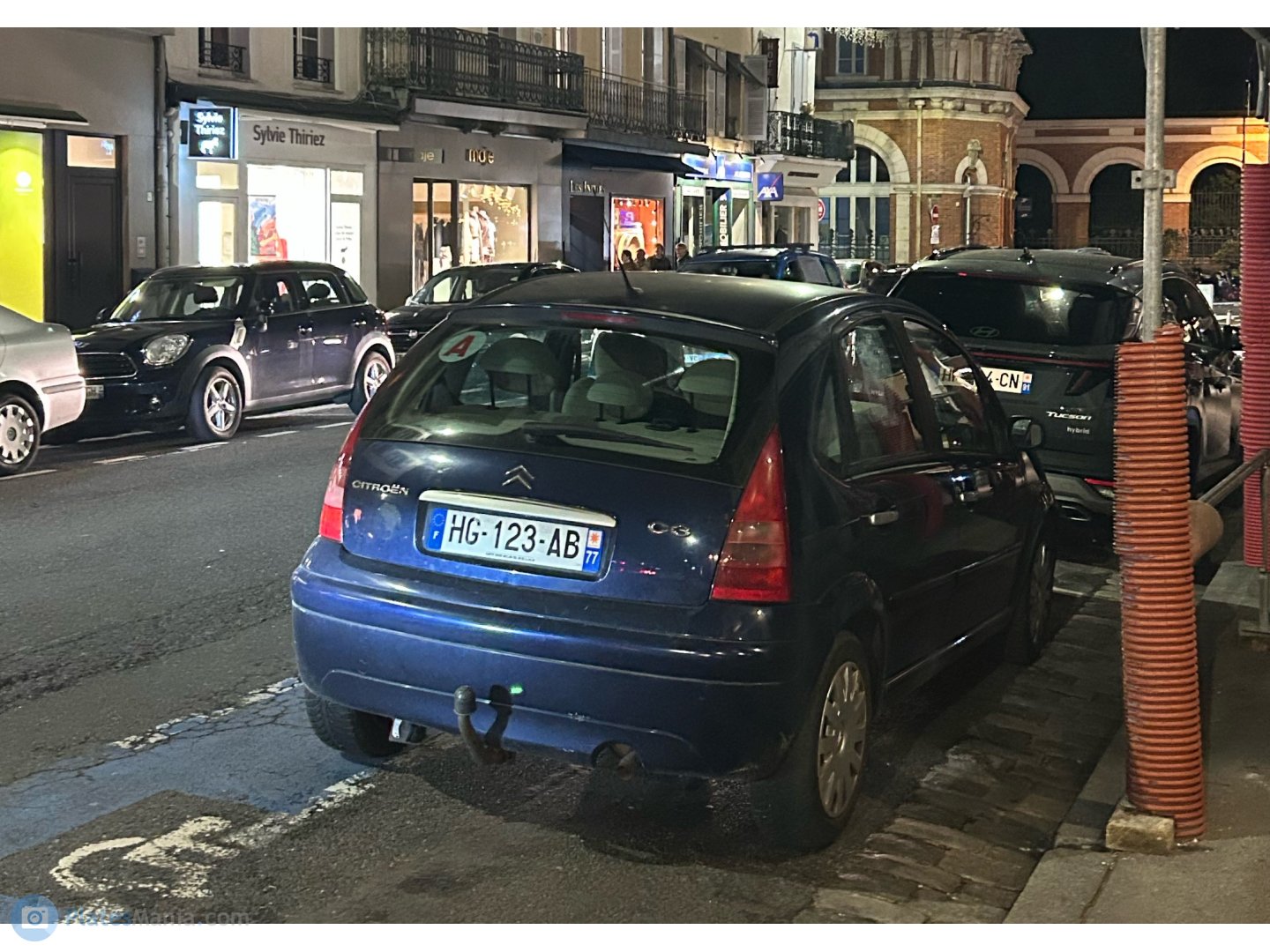 HG-123-AB, Citroёn C3 1st gen (FC/FN), 2002–2010 (–2012 for LATAM-market)