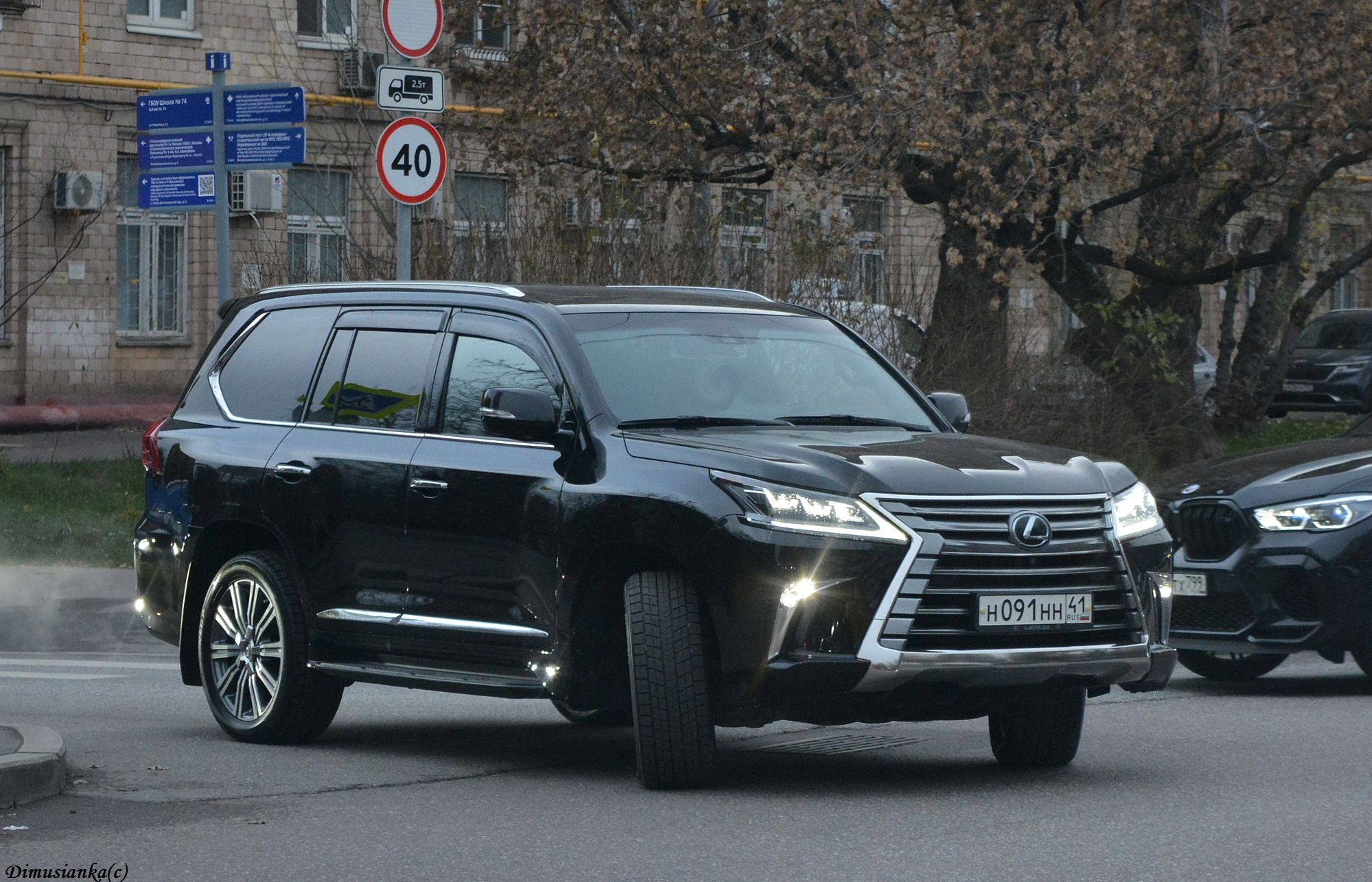 н 091 нн 41, Lexus LX 3rd gen (J200), 2nd facelift, 2015–2021