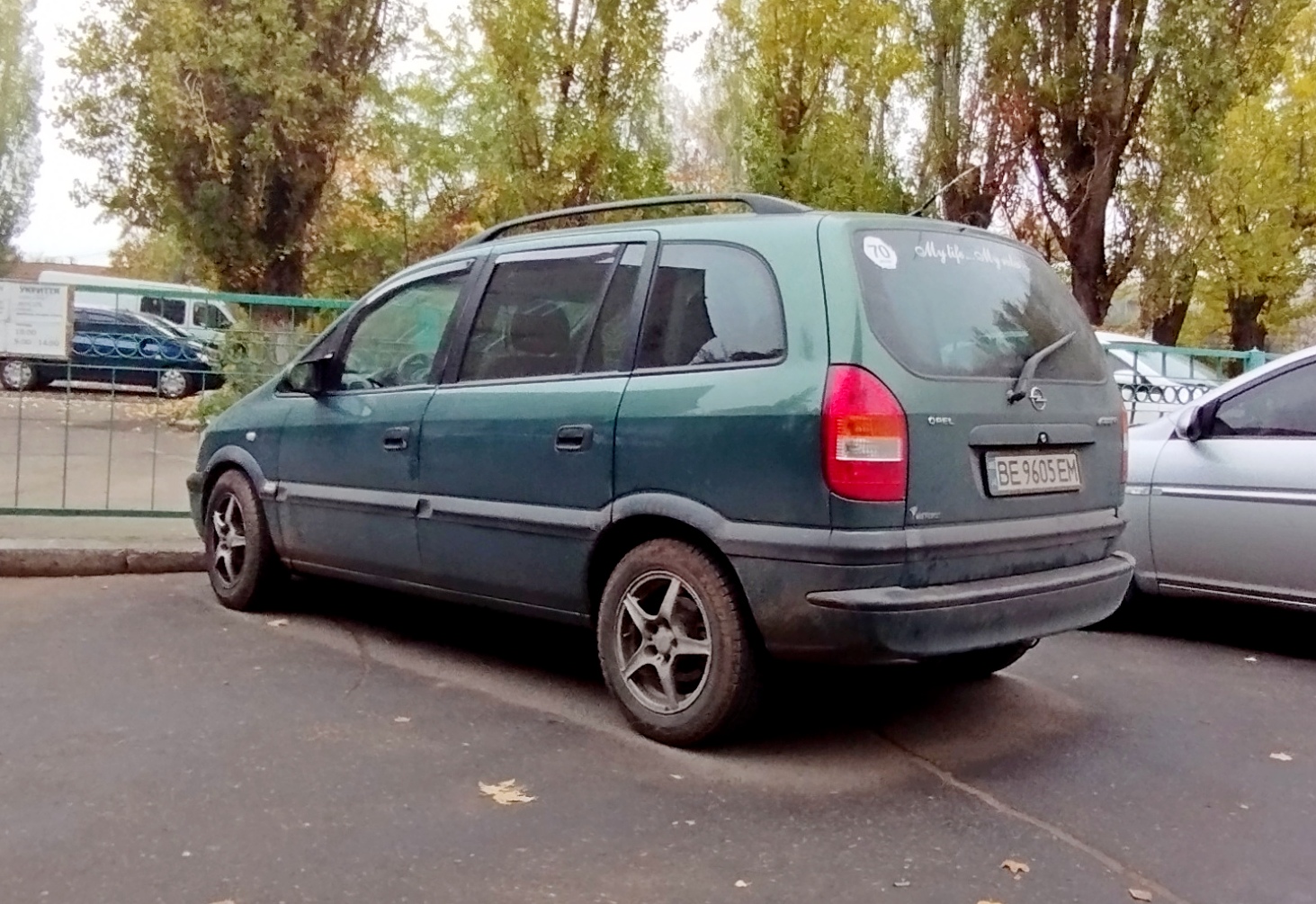 BE 9605 EM, Opel Zafira 