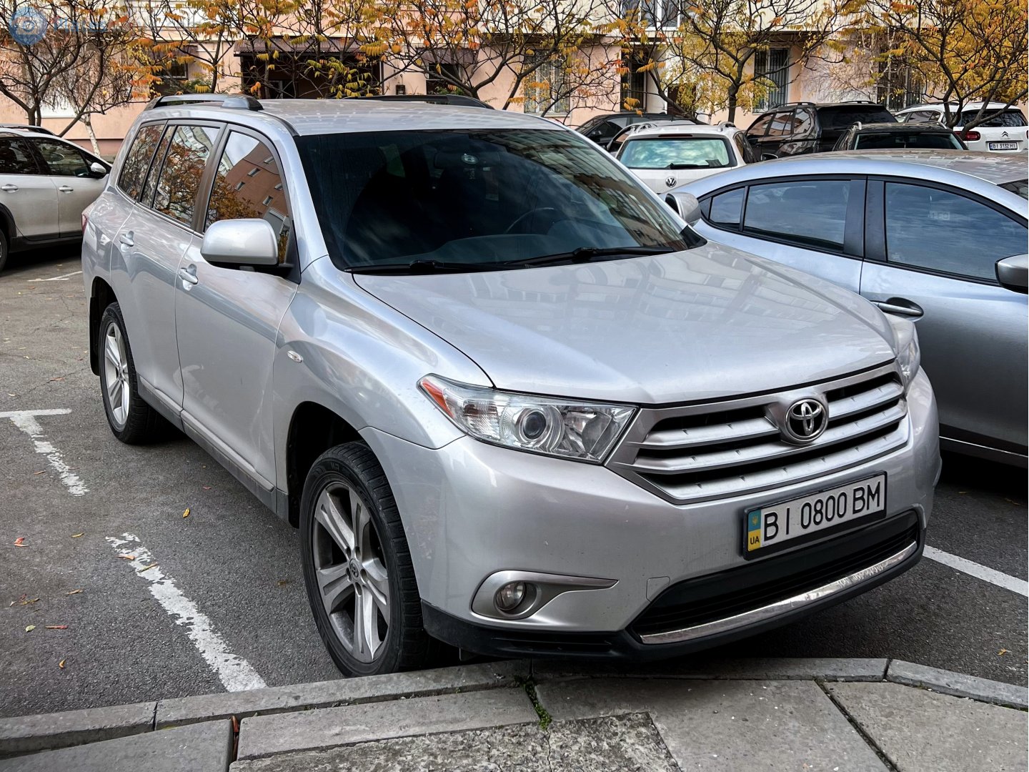 BI 0800 BM, Toyota Highlander 2nd gen (XU40), facelift, 2010–2013