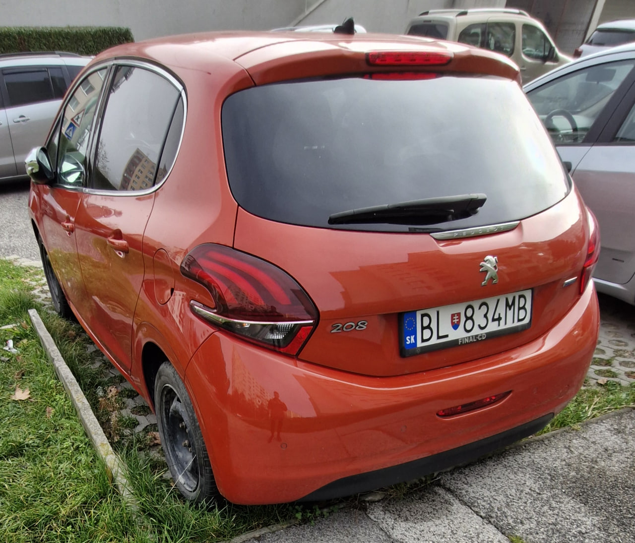 BL-834MB, Peugeot 208 1st gen 5-door Hatch (A9), facelift, 2015–2020