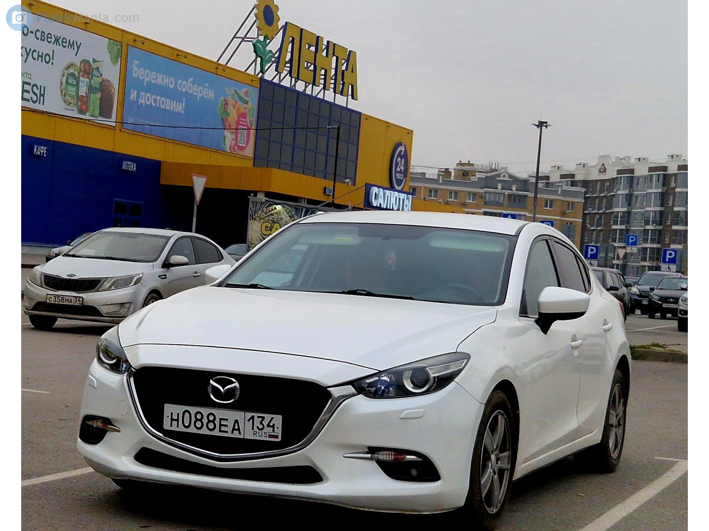 н 088 еа 134, Mazda 3 3rd gen Sedan (BM), 2013–2018