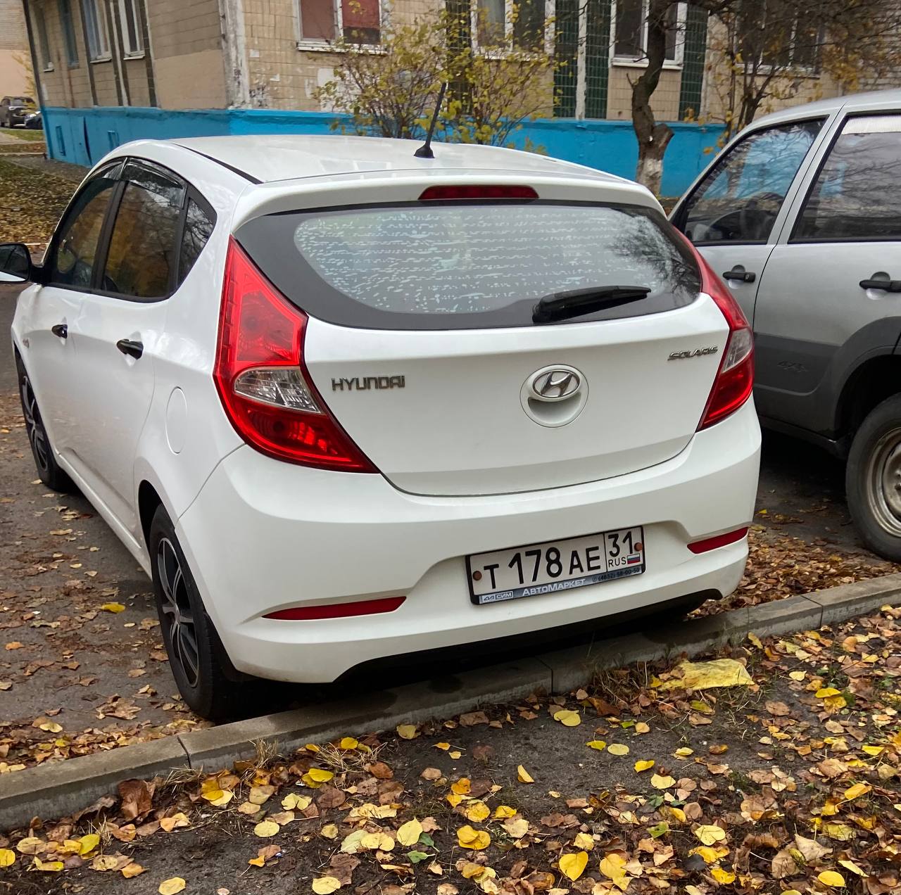 т 178 ае 31, Hyundai Solaris 1st gen Hatchback (RB), facelift, 2014–2017
