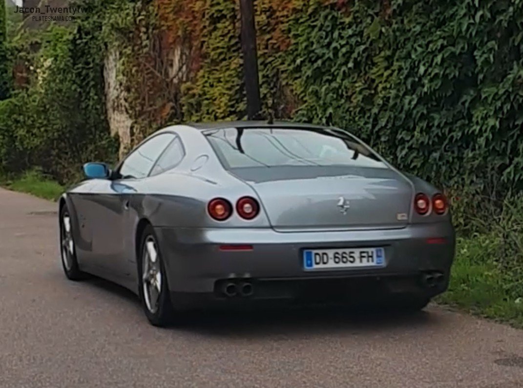 DD-665-FH, Ferrari 612 1st gen Scaglietti (F137), 2004–2011