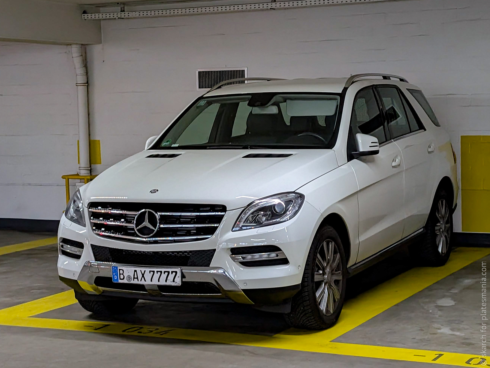 B AX 7777, Mercedes-Benz M-Klasse 3rd gen (W166), 2011–2015