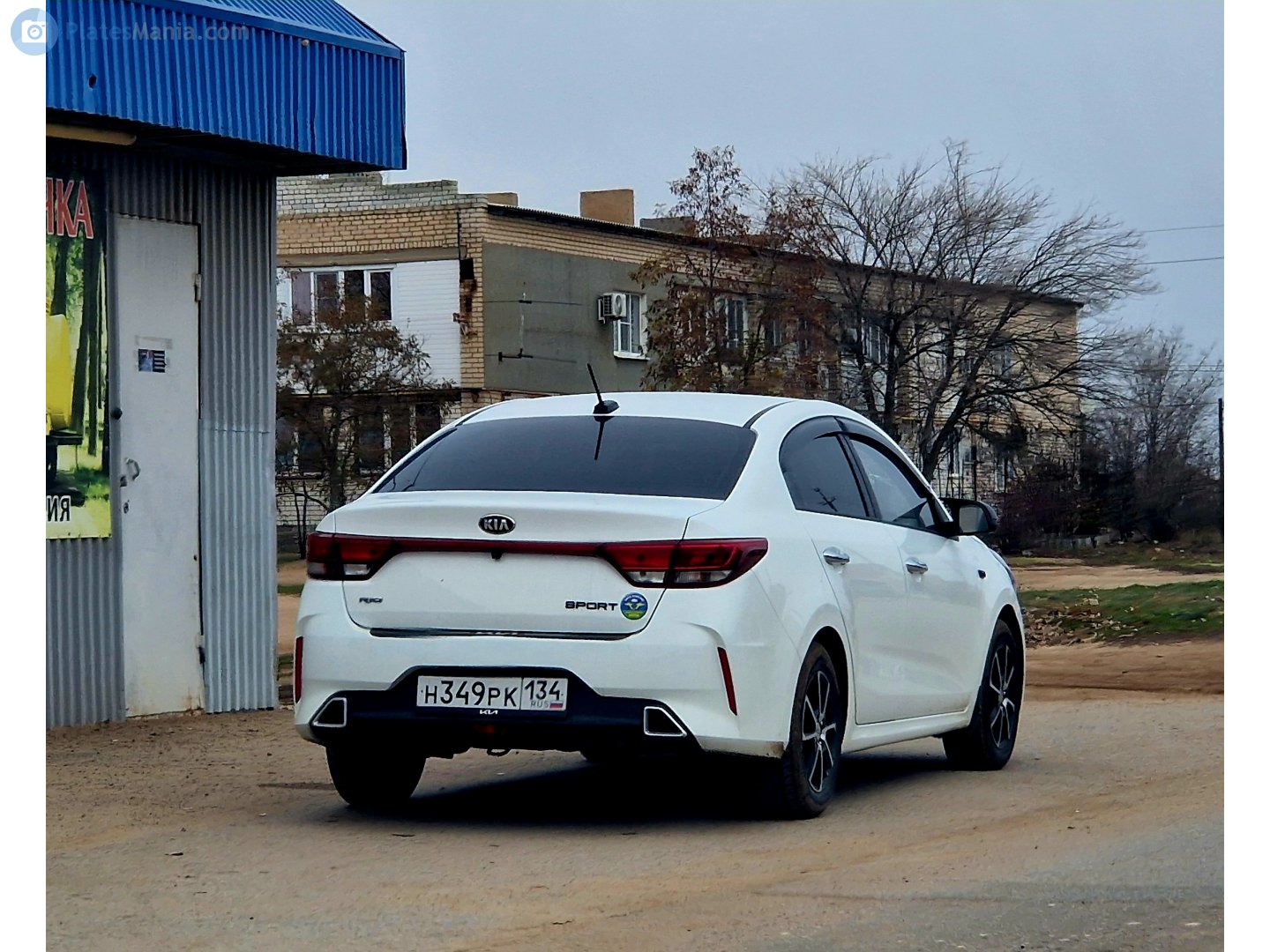 н 349 рк 134, Kia Rio 