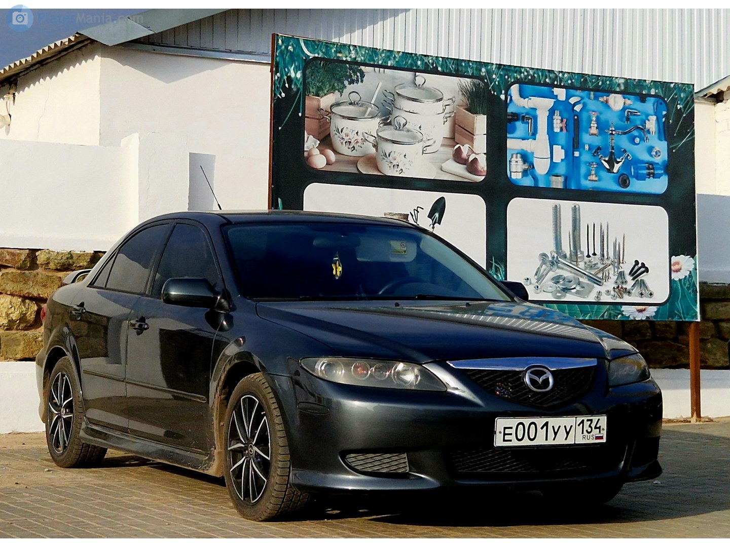 е 001 уу 134, Mazda 6 