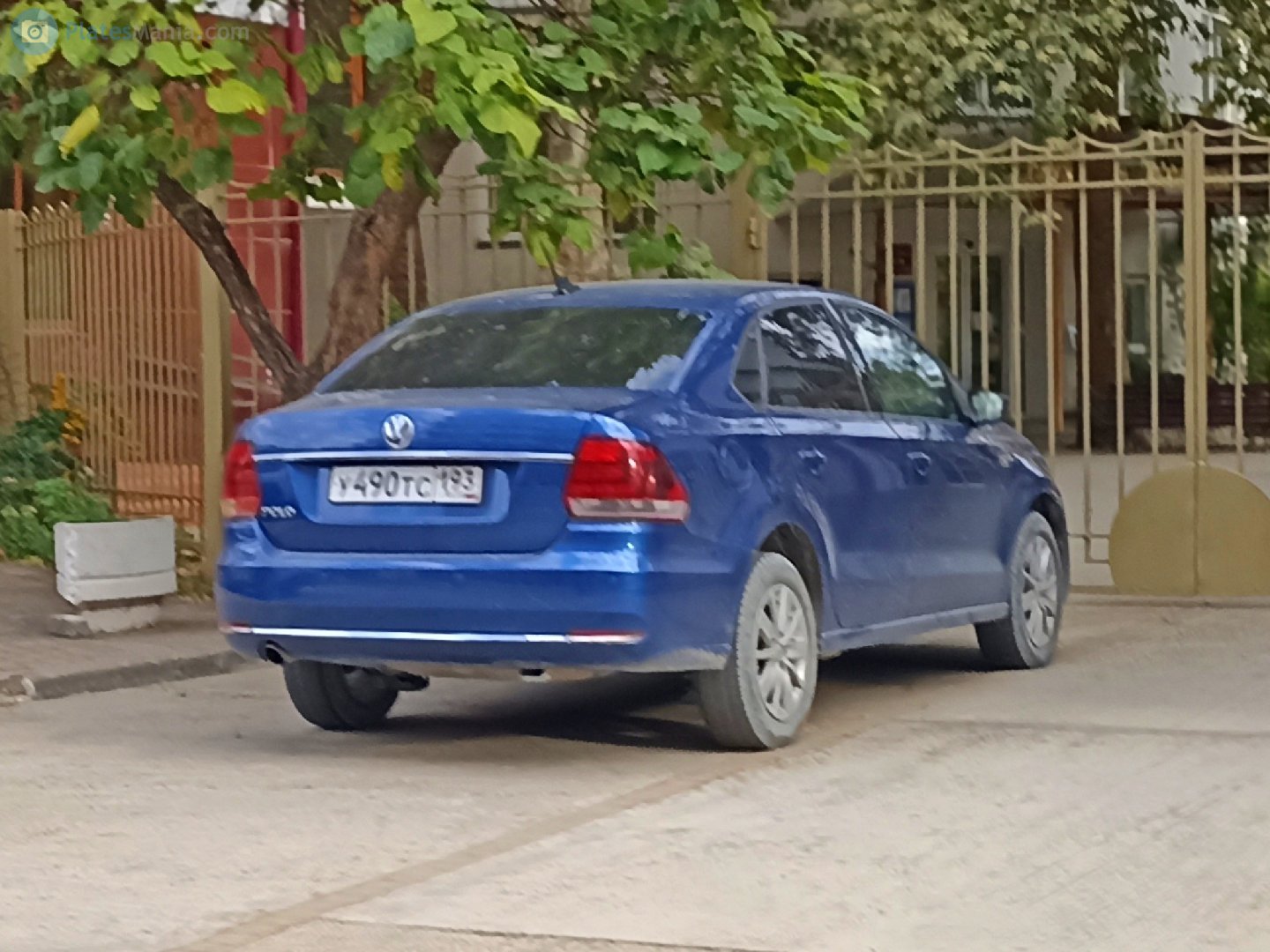 у 490 тс 193, Volkswagen Polo 5th gen Sedan (A05), 1st facelift, 2015–2020