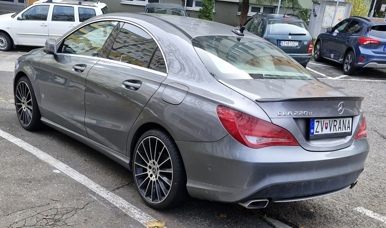 ZV-VRANA, Mercedes-Benz CLA-Klasse 1st gen 4-door Coupé (C117), 2013–2019