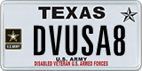 Texas, Disabled Veteran