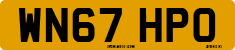 License plate of the United Kingdom, 2001 year system