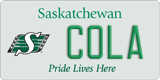 Saskatchewan, Vanity Plates
