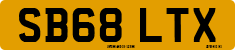 License plate of the United Kingdom, 2001 year system