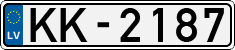 License plate of Latvia, Regular car plates