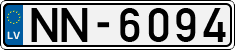 License plate of Latvia, Regular car plates
