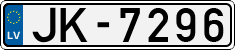 License plate of Latvia, Regular car plates