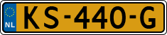 License plate of the Netherlands, Cars