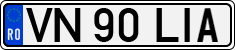 License plate of Romania, Regular plates