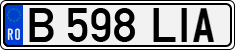 License plate of Romania, Regular plates