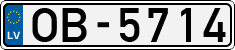 License plate of Latvia, Regular car plates