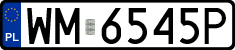 License plates of Poland, Regular car plates