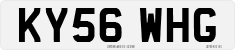 License plate of the United Kingdom, 2001 year system