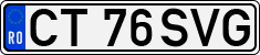 License plate of Romania, Regular plates