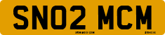 License plate of the United Kingdom, 2001 year system