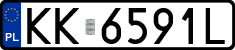 License plates of Poland, Regular car plates