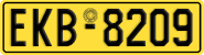 License plate of Greece, Trucks