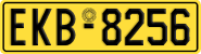 License plate of Greece, Trucks
