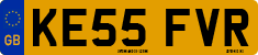 License plate of the United Kingdom, 2001 year system