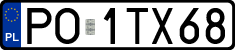 License plates of Poland, Regular car plates