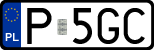 License plates of Poland, Regular car plates