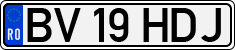 License plate of Romania, Regular plates