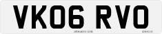 License plate of the United Kingdom, 2001 year system