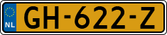 License plate of the Netherlands, Cars