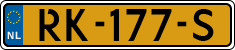 License plate of the Netherlands, Cars