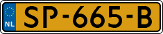 License plate of the Netherlands, Cars