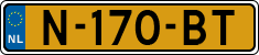License plate of the Netherlands, Cars