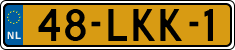 License plate of the Netherlands, Cars