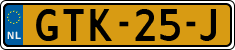License plate of the Netherlands, Cars
