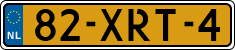 License plate of the Netherlands, Cars