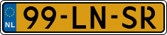 License plate of the Netherlands, Cars