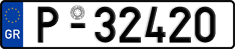 License plate of Greece, Trailers