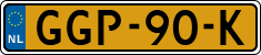 License plate of the Netherlands, Cars