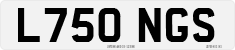 License plate of the United Kingdom, 1983 year system