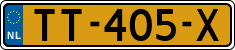 License plate of the Netherlands, Cars