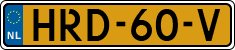 License plate of the Netherlands, Cars